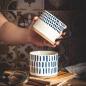 Preview: 360Home Bemalter Becher im japanischen Stil handbemalt robust